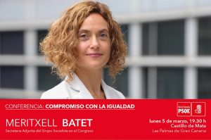 Conferencia: Compromiso por la Igualdad - Meritxell Batet
