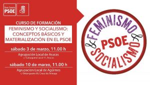 Curso de formación Socialismo y Feminismo. Conceptos Básicos y Materialización en el PSOE