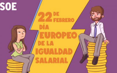 Manifiesto del PSOE con motivo del Día de la Igualdad Salarial. 22 febrero