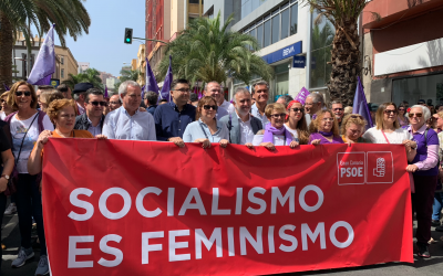Manifiesto del PSOE con motivo del Día Internacional de la Mujer. 8 de marzo
