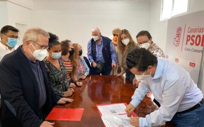 Chano Franquis presenta su pre-candidatura a la Secretaría General Insular del PSOE de Gran Canaria